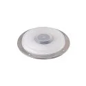 floor recessed luminaire BIG PLOT round, surface-mounted version, without trim IP67, aluminium 