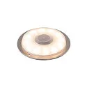 Vloerinbouwarmatuur BIG PLOT rond, opbouwversie, zonder randstroken IP67, aluminium 