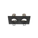Ring NEW TRIA® 155 2-vlams, ingebouwde versie, zwart