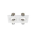 Ring NEW TRIA® 155 2-vlams, ingebouwde versie, wit