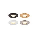 SLV recessed luminaire UNIVERSAL DOWNLIGHT IP20 PHASE 38° swivelling, CCT Switch, multipower, wired through, without trim IP20