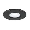 SLV Afdekking UNIVERSAL DOWNLIGHT IP65 rond, stijf, gesloten, luchtdicht, zwart