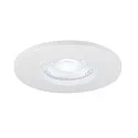 SLV Afdekking UNIVERSAL DOWNLIGHT IP65 rond, stijf, gesloten, luchtdicht, wit