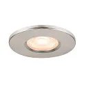 SLV Afdekking UNIVERSAL DOWNLIGHT IP65 rond, stijf, gesloten, luchtdicht, chroom