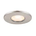 SLV Afdekking UNIVERSAL DOWNLIGHT IP65 rond, stijf, gesloten, luchtdicht, chroom