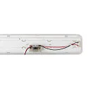 SLV Armatuur voor vochtige ruimten WATERPROOF V 600 DALI DALI aanstuurbaar, bekabeld IP66, grijs dimbaar