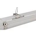 SLV Armatuur voor vochtige ruimten WATERPROOF V 600 DALI DALI aanstuurbaar, bekabeld IP66, grijs dimbaar