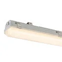 SLV Armatuur voor vochtige ruimten WATERPROOF V 600 DALI DALI aanstuurbaar, bekabeld IP66, grijs dimbaar