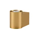 Wandarmatuur VARYT rond, zonder lampenkap E14 IP44, messing dimbaar