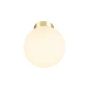 Plafondarmatuur SUN 20 rond E27 IP20, goud dimbaar