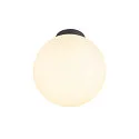ceiling luminaire SUN 30 round E27 IP20, black dimmable