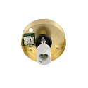 SLV Plafondarmatuur SUN 30 rond E27 IP20, goud dimbaar