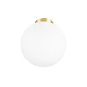 SLV Plafondarmatuur SUN 30 rond E27 IP20, goud dimbaar