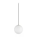 SLV pendant luminaire SUN 30 with open cable, ball shaped E27 IP20, dimmable