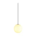 Pendelarmatuur SUN 30 met open kabel, baalvormig E27 IP20, dimbaar