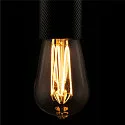 Filamentlamp RUSIKA SOFT CAGE - PHASE ST64 helder E27 6W 2222K 330° dimbaar