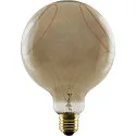 Segula LED lamp GLOBE 125 2X SLANTING SOFT CURVE - SMOKEY - PHASE G125 mat E27 8W 400lm 1900K 330° CRI 90-100 dimbaar
