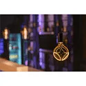 Segula LED lamp GLOBE 125 2X SLANTING SOFT CURVE - SMOKEY - PHASE G125 mat E27 8W 400lm 1900K 330° CRI 90-100 dimbaar