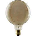 Segula LED lamp ILLUSION GLOBE 125 CRESCENT SLANTING - SMOKEY - PHASE G125 mat E27 6W 310lm 1900K 330° CRI 90-100 dimbaar