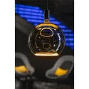 Segula LED lamp FLOATING GLOBE 300 - SMOKEY BLACK- PHASE mat E27 8W 350lm 1900K 330° dimbaar