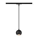 SLV 1-phase pendant luminaire LIGHT EYE® 90 GU10 IP20, black dimmable