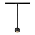 SLV 1-phase pendant luminaire LIGHT EYE® 90 GU10 IP20, black dimmable