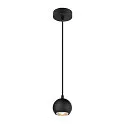 SLV pendant luminaire LIGHT EYE® 90 GU10 IP20, black dimmable