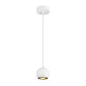SLV pendant luminaire LIGHT EYE® 90 GU10 IP20, white dimmable