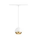 SLV 1-phase pendant luminaire LIGHT EYE® 150 GU10 IP20, white dimmable