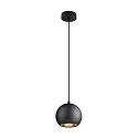 pendant luminaire LIGHT EYE® 150 GU10 IP20, black dimmable