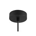 SLV pendant luminaire LIGHT EYE® 150 GU10 IP20, black dimmable