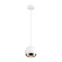 SLV pendant luminaire LIGHT EYE® 150 GU10 IP20, white dimmable