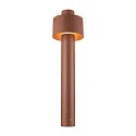 Staande armatuur voor buiten PHOTONI CYL POLE 75 cilindrisch, slagvast E27 IP65, roest dimbaar