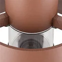 Sokkelarmatuur PHOTONI CYL POLE 45 cilindrisch, slagvast E27 IP65