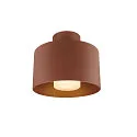 Plafondarmatuur voor buiten PHOTONI CYL cilindrisch, met afstandhouder E27 IP65