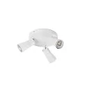 SLV wall and ceiling luminaire PURI 2.0 - CONE 3 flames, round GU10 IP20, white dimmable
