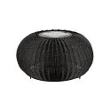 SLV Zonne Vloerlamp ADEGAN FLAT IP65, zwart dimbaar