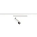 SLV 1-phase spot GRIP! S PHASE swivelling, for VDU workstation IP20, white dimmable
