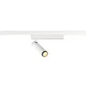 SLV 1-phase spot GRIP! S PHASE swivelling, for VDU workstation IP20, white dimmable