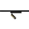 SLV 1-fase spot GRIP! S PHASE DTW draaibaar, voor BAP, Dim-To-Warm IP20, brons dimbaar
