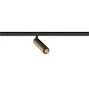 SLV track spot GRIP! S 48V DALI DTW swivelling, for VDU workstation, DALI controllable, Dim-To-Warm IP20, bronze, mat dimmable