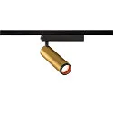 SLV 1-fase spot GRIP! M PHASE DTW draaibaar, voor BAP, Dim-To-Warm IP20, goud dimbaar