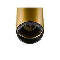 SLV 1-fase spot GRIP! L GU10 draaibaar, roteerbaar GU10 IP20, goud dimbaar