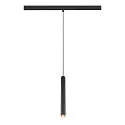 SLV Pendelarmatuur GRIP! S 48V DALI DTW voor BAP, DALI aanstuurbaar, Dim-To-Warm IP20, zwart dimbaar