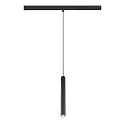 SLV Pendelarmatuur GRIP! S 48V DALI DTW voor BAP, DALI aanstuurbaar, Dim-To-Warm IP20, zwart dimbaar