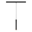 SLV Pendelarmatuur GRIP! S 48V DALI DTW voor BAP, DALI aanstuurbaar, Dim-To-Warm IP20, zwart dimbaar