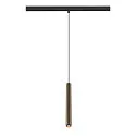 SLV Pendelarmatuur GRIP! S 48V DALI DTW voor BAP, DALI aanstuurbaar, Dim-To-Warm IP20, brons, mat dimbaar