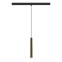 SLV Pendelarmatuur GRIP! S 48V DALI DTW voor BAP, DALI aanstuurbaar, Dim-To-Warm IP20, brons, mat dimbaar