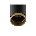 SLV 1-fase pendelarmatuur GRIP! L GU10 GU10 IP20, zwart dimbaar