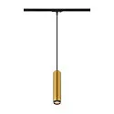 SLV 1-phase pendant luminaire GRIP! L GU10 GU10 IP20, gold dimmable